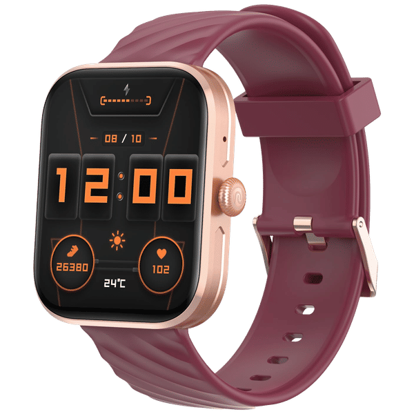 Deep wine best sale noise smart watch